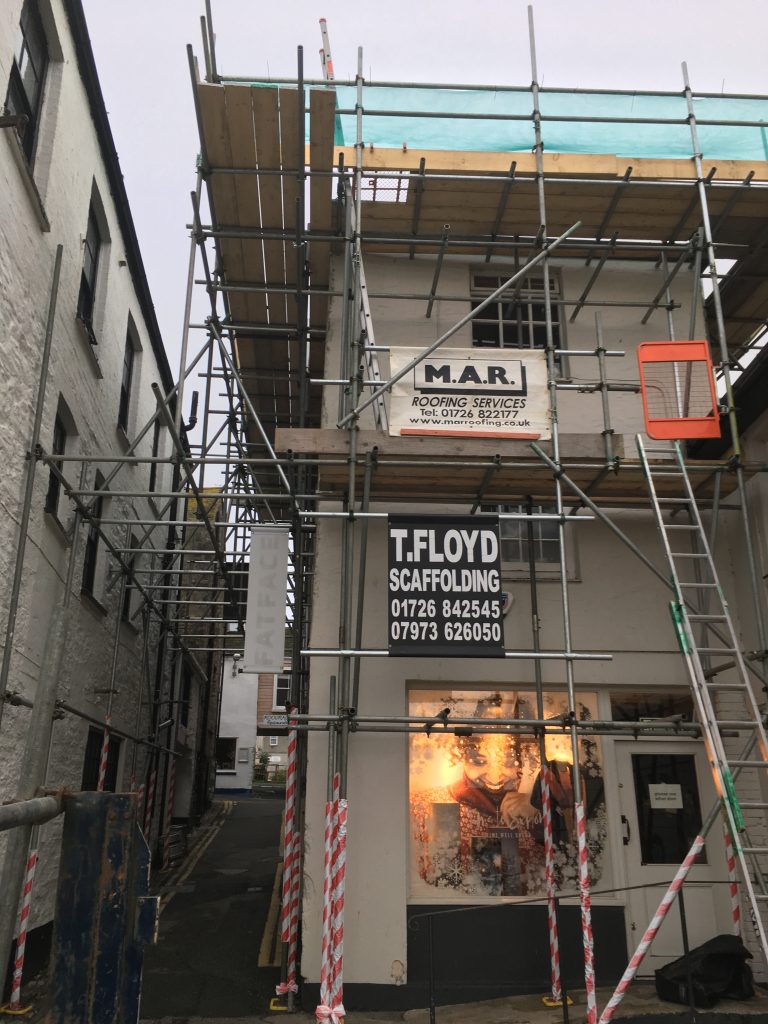 Scaffolding project by T Floyd Scaffolding Ltd