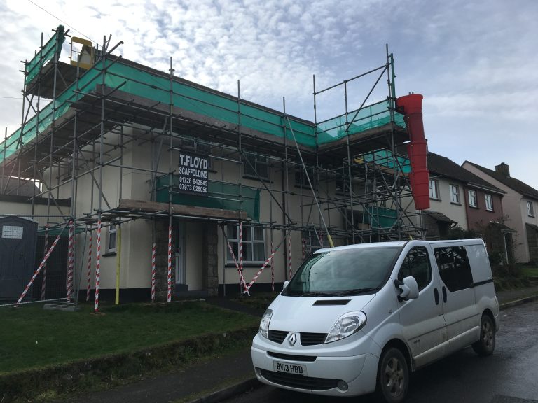 Scaffolding project by T Floyd Scaffolding Ltd