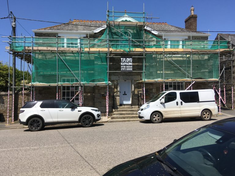 Example of scaffolding work by T Floyd Scaffolding Ltd